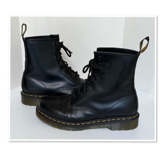 Dr. Martens 1460 Black Lace-Up Boots - Picture 4 of 11